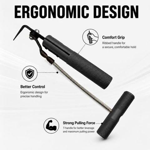 Plastic Version Car Windshield Rubber Cutting Knife, Auto Glass Removal Tool