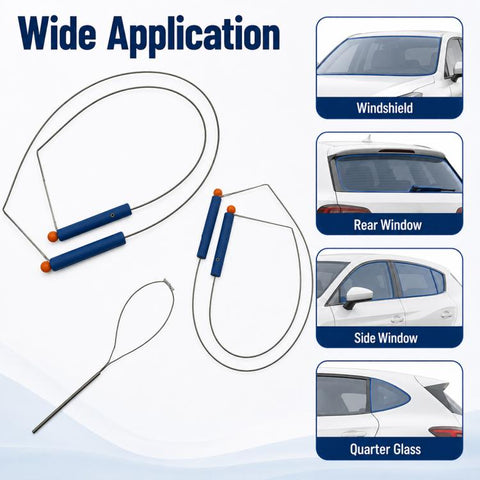 Car Stereo Removal Wire Puller, Vehicle Stereo Removal And Repair Auxiliary Tool, 60cm, 80cm, 1m