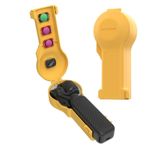 Sunnylife Bulb-Shaped Protective Cover with Filter Box, Fits Gimbal Clamp, For DJI Osmo Pocket 4 / 3