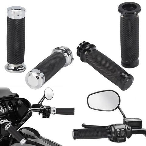 1 Pair Universal 25mm Retro RSD Motorcycle Handlebar Grips