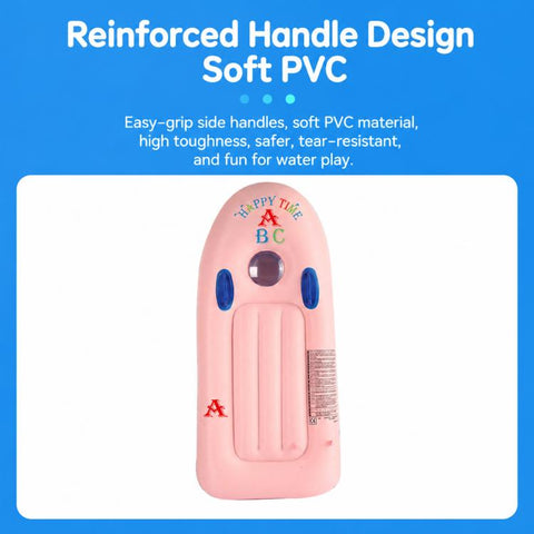 Outdoor Kids Dual Handles PVC Inflatable Surfboard