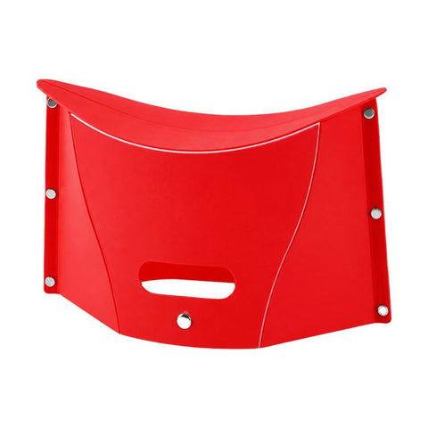 Portable Foldable PP Card Stool with Storage Basket