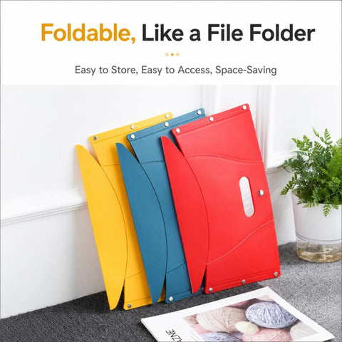 Portable Foldable PP Card Stool with Storage Basket