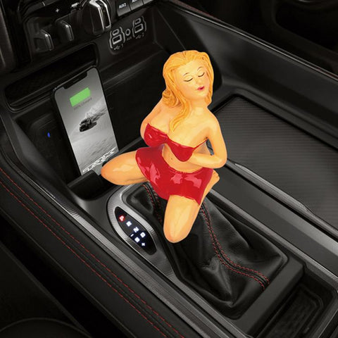 Beautiful Female Model Car Manual Gear Shift Knob