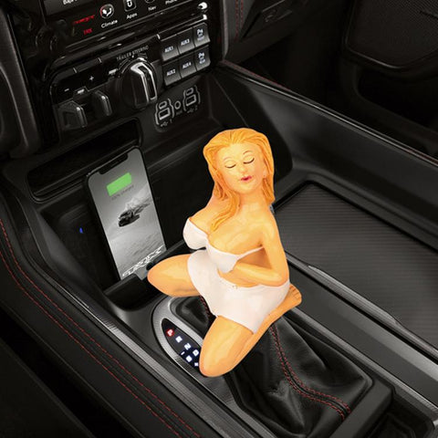 Beautiful Female Model Car Manual Gear Shift Knob