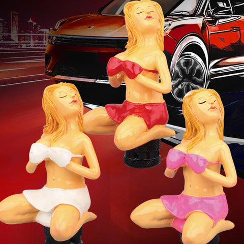 Beautiful Female Model Car Manual Gear Shift Knob