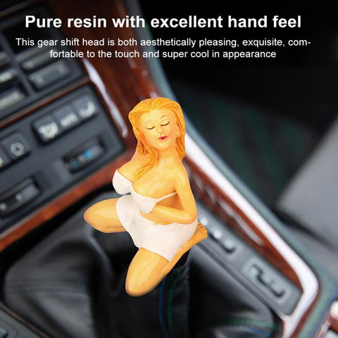 Beautiful Female Model Car Manual Gear Shift Knob