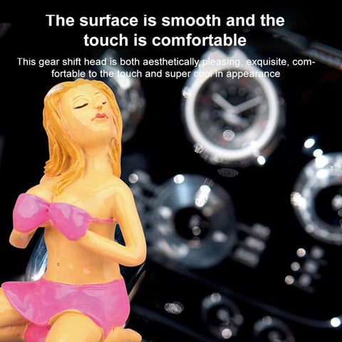 Beautiful Female Model Car Manual Gear Shift Knob