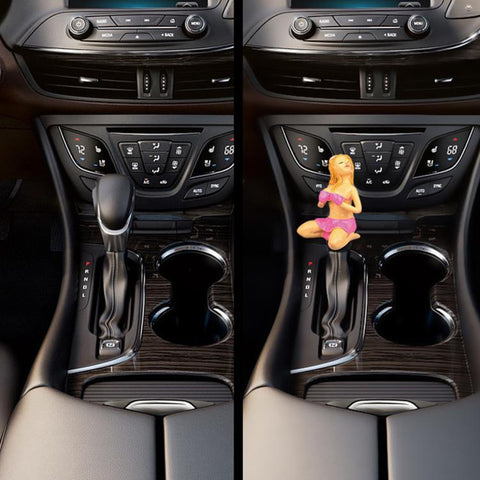 Beautiful Female Model Car Manual Gear Shift Knob