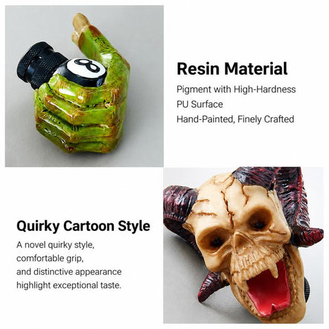 Car Customized Modified Manual / Automatic Gear Shift Knob, Ram Head, Hand