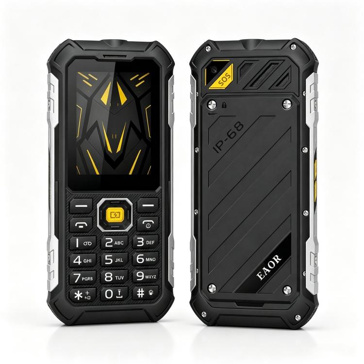 HP220X IP68 Rugged Feature Phone 2.4-inch MTK6261D CPU Supports Dual SIM 4G, 4G EU Version, 4G US Version
