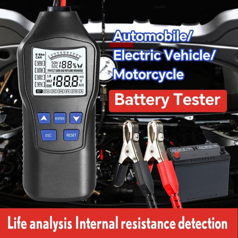 High-Precision Intelligent Battery Tester, For Electric and Gasoline Car, For Gasoline Car