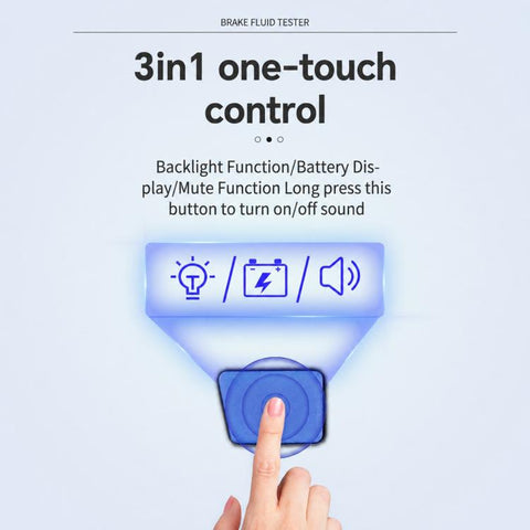 Digital Display Car Brake Fluid Tester Brake Fluid Water Content Tester