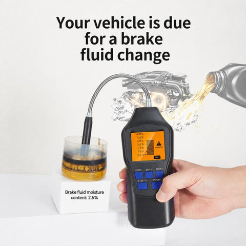Digital Display Car Brake Fluid Tester Brake Fluid Water Content Tester