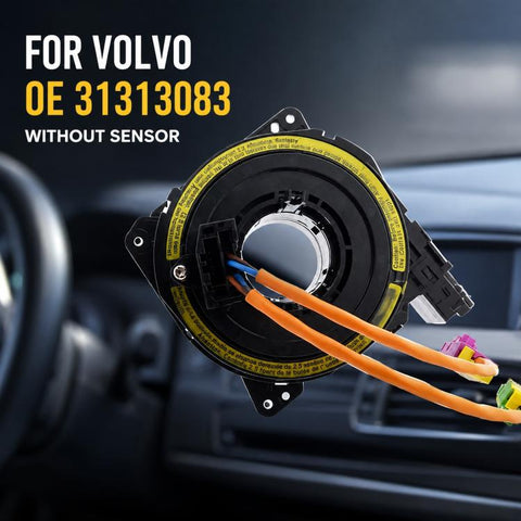 Car Steering Wheel Airbag Clock Spring Spiral Cable without Angle Sensor 31313083, For Volvo S60 / S80 / V70 2005-2014
