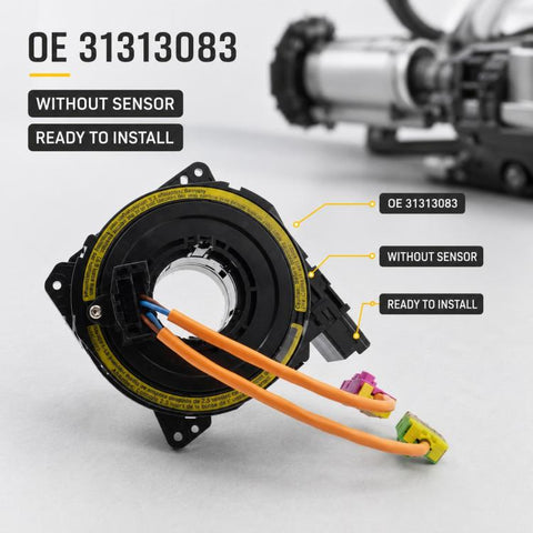 Car Steering Wheel Airbag Clock Spring Spiral Cable without Angle Sensor 31313083, For Volvo S60 / S80 / V70 2005-2014