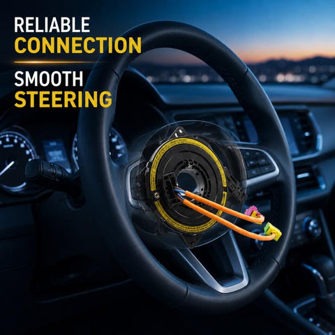 Car Steering Wheel Airbag Clock Spring Spiral Cable without Angle Sensor 31313083, For Volvo S60 / S80 / V70 2005-2014