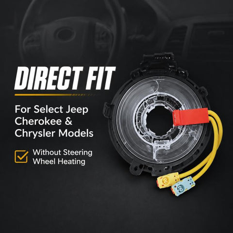 Car Steering Wheel Airbag Clock Spring Spiral Cable 10008742, For Chrysler 300 2015-2020