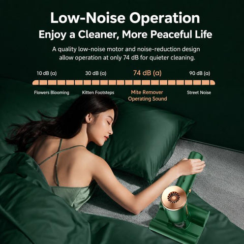 Mini UV Sterilizing Mattress Vacuum & Dust Mite Cleaner