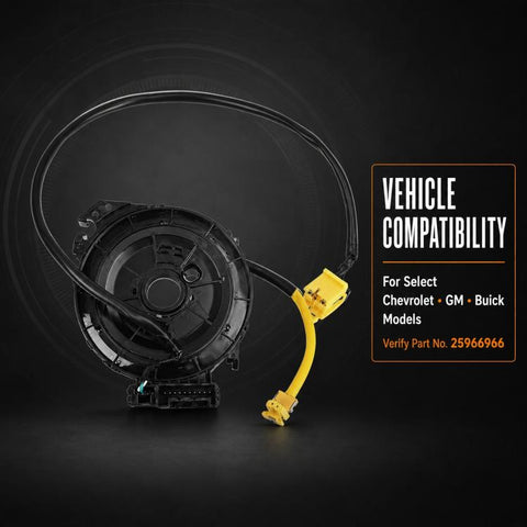 Car Steering Wheel Airbag Clock Spring Spiral Cable 25966966, For Chevrolet Silverado 2500 HD 2007-2014
