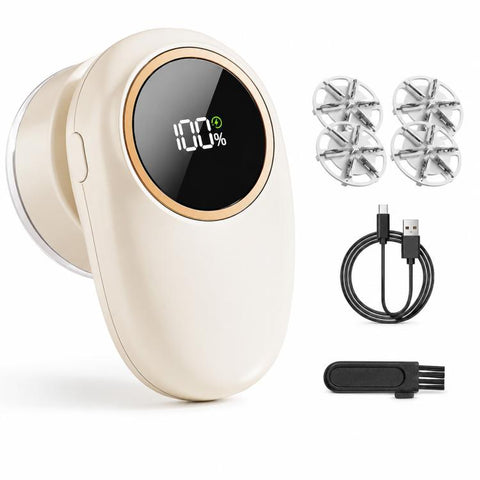 Electric Digital Display Fabric Sweater Shaver