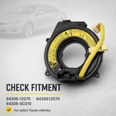 Car Steering Wheel Airbag Clock Spring Spiral Cable 84306-12070, For Toyota Tacoma 1999-2004