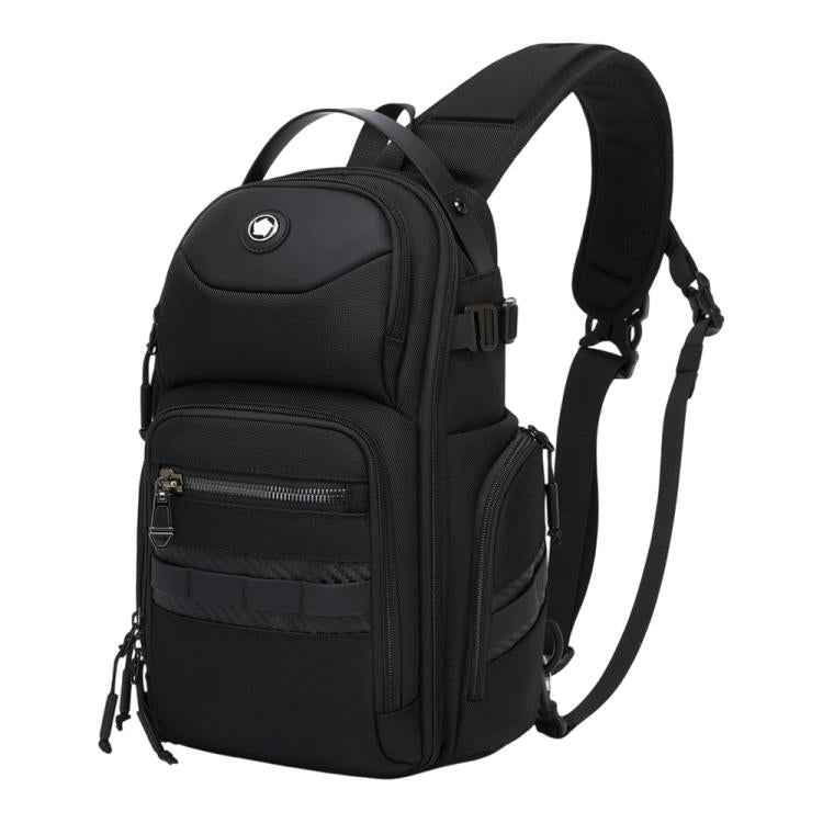 OZUKO Men 11L Large Capacity Outdoor Techwear Commuter Crossbody Chest Bag