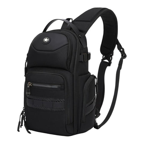 OZUKO Men 11L Large Capacity Outdoor Techwear Commuter Crossbody Chest Bag