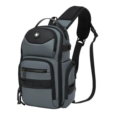 OZUKO Men 11L Large Capacity Outdoor Techwear Commuter Crossbody Chest Bag