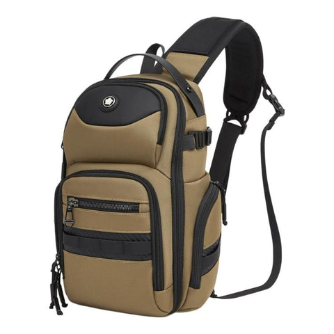 OZUKO Men 11L Large Capacity Outdoor Techwear Commuter Crossbody Chest Bag