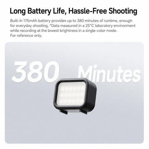 Original Insta360 Mini Magnetic Fill Light, For Insta360 Luna Ultra