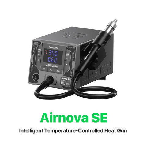 MECHANIC AirNova SE 1000W Smart Temperature Control Hot Air Gun Desoldering Rework Station, EU Plug, US Plug