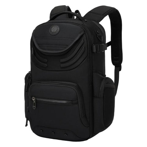 OZUKO Men Business Laptop Bag Large Capacity Techwear Commuter Backpack
