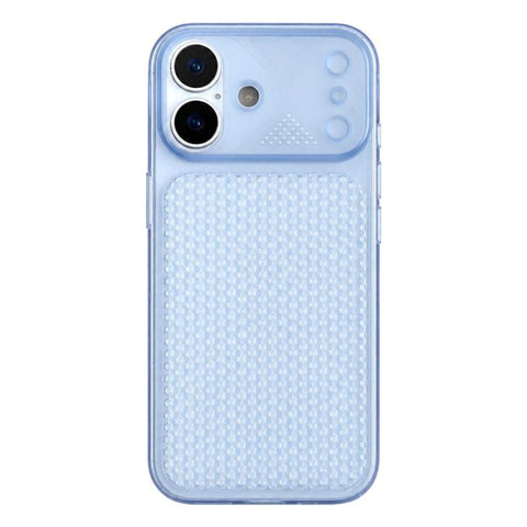Mecha Style Heat Dissipation Mesh TPU Phone Case, For iPhone 16 Pro Max, For iPhone 16 Pro, For iPhone 16, For iPhone 15 Pro Max, For iPhone 15 Pro, For iPhone 15