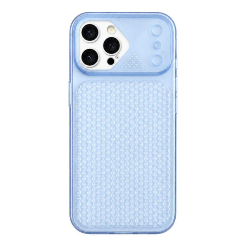 Mecha Style Heat Dissipation Mesh TPU Phone Case, For iPhone 16 Pro Max, For iPhone 16 Pro, For iPhone 16, For iPhone 15 Pro Max, For iPhone 15 Pro, For iPhone 15