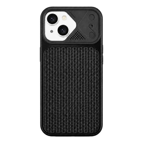 Mecha Style Heat Dissipation Mesh TPU Phone Case, For iPhone 16 Pro Max, For iPhone 16 Pro, For iPhone 16, For iPhone 15 Pro Max, For iPhone 15 Pro, For iPhone 15