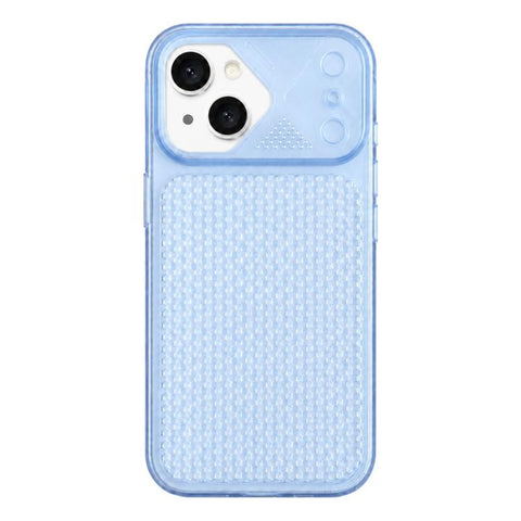 Mecha Style Heat Dissipation Mesh TPU Phone Case, For iPhone 16 Pro Max, For iPhone 16 Pro, For iPhone 16, For iPhone 15 Pro Max, For iPhone 15 Pro, For iPhone 15
