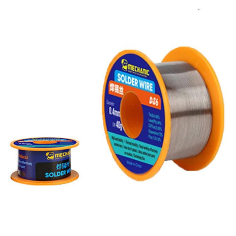 MECHANIC DS6 Has Leaded Solder Wire, 0.3mm, 0.4mm, 0.5mm, 0.6mm, 0.8mm