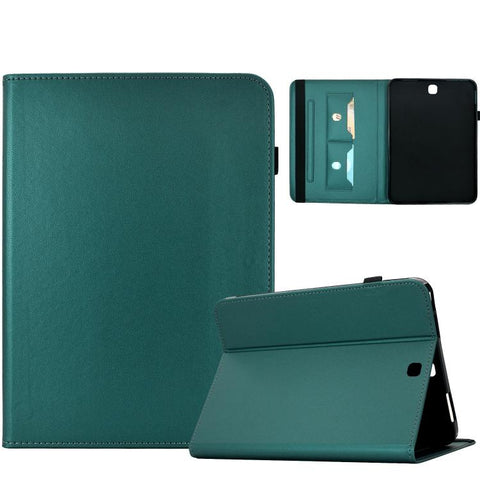 Pressure-Change Vegan Leather Smart Tablet Case, For Galaxy Tab S5e 10.5 T720, For Galaxy Tab A 10.1 2016 T580, For Galaxy Tab A 9.7 / T550