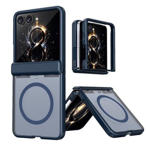 Wing Series Magnetic Folding Hinge Phone Case, For Galaxy Fold8 5G, For Galaxy Fold8 Ultra 5G, For Galaxy Flip8 5G