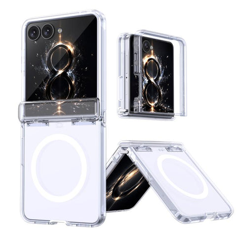 Wing Series Magnetic Folding Hinge Phone Case, For Galaxy Fold8 5G, For Galaxy Fold8 Ultra 5G, For Galaxy Flip8 5G