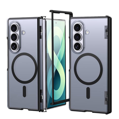 Wing Series Magnetic Folding Hinge Phone Case, For Galaxy Fold8 5G, For Galaxy Fold8 Ultra 5G, For Galaxy Flip8 5G
