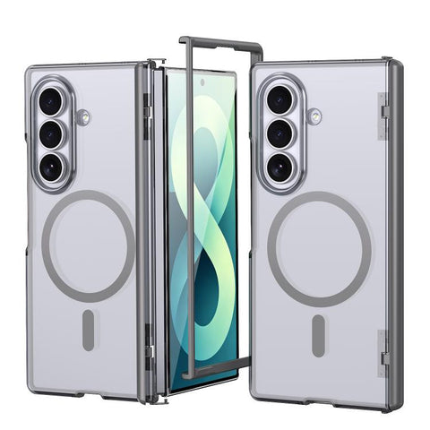 Wing Series Magnetic Folding Hinge Phone Case, For Galaxy Fold8 5G, For Galaxy Fold8 Ultra 5G, For Galaxy Flip8 5G