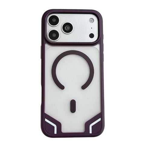 Armor 2 in 1 TPU Hybrid PC Frosted Magnetic Phone Case, For iPhone 18 Pro, For iPhone 18 Pro Max, For iPhone 17 Pro Max, For iPhone 17 Pro