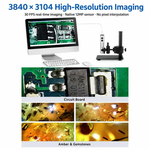 Supereyes B013 12MP Digital Microscope Magnifier