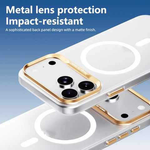 ABEEL Lightweight Semi Transparent Frosted Magnetic PC Phone Case, For iPhone 18 Pro, For iPhone 18 Pro Max, For iPhone 17 Pro Max, For iPhone 17 Pro, For iPhone 17, For iPhone 16 Pro Max, For iPhone 16 Pro, For iPhone 16