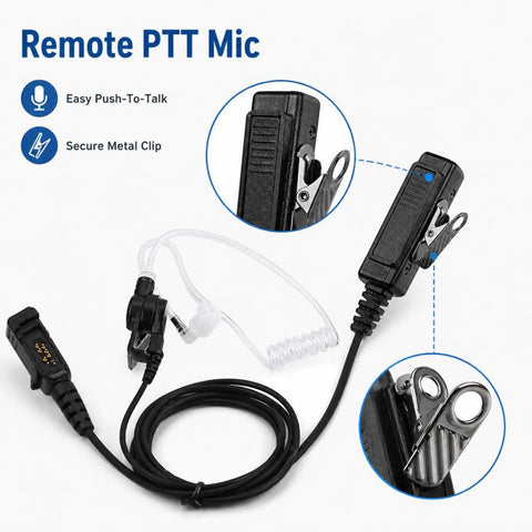 Walkie-talkie Air-tube Earphone for Motorola XPR3300, For Motorola XPR3300