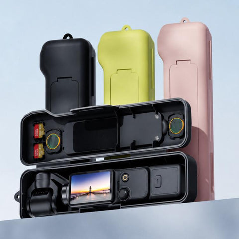 Xasurg Shock-proof Protective Cover with Storage Filter Box, For DJI Osmo Pocket 4 / 3