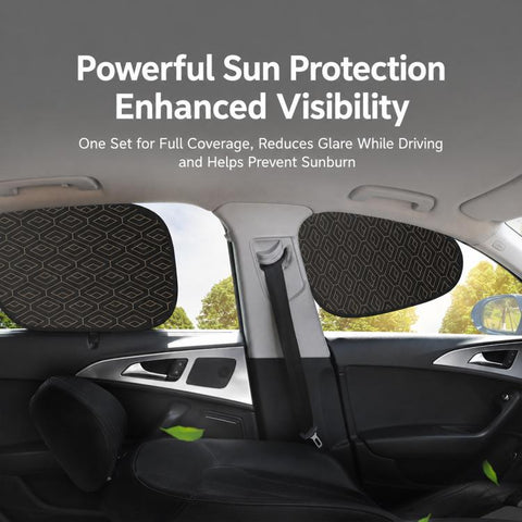 Universal Car Laser Privacy Curtain Window Shade Blackout Hheat-insulating Sunshade, Front Passenger Side 1 PC, Rear Row 1 Pair, Rear Row 1 PC, Front Row 1 Pair, Driver Side 1 PC