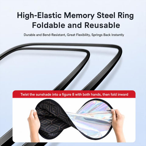 Universal Car Laser Privacy Curtain Window Shade Blackout Hheat-insulating Sunshade, Front Passenger Side 1 PC, Rear Row 1 Pair, Rear Row 1 PC, Front Row 1 Pair, Driver Side 1 PC